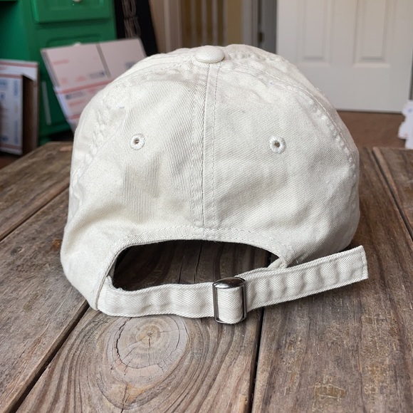 Make Breakfast Great Again Tan Distressed Baseball Hat - Picture 5 of 9